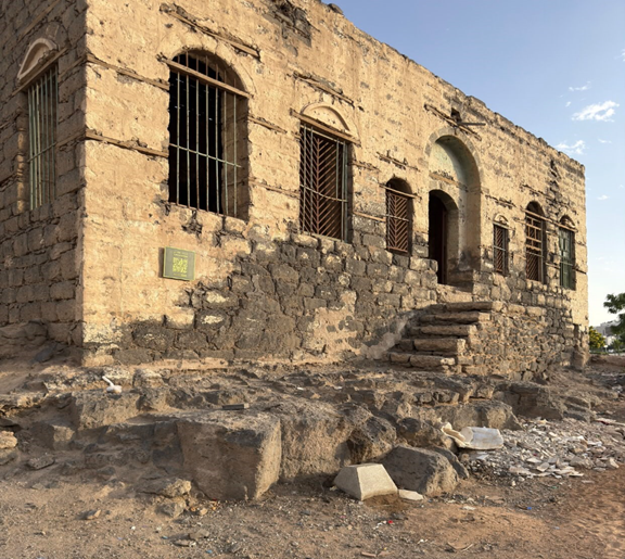 المظهر العام للقلعة التاريخية بحي المغيسلة