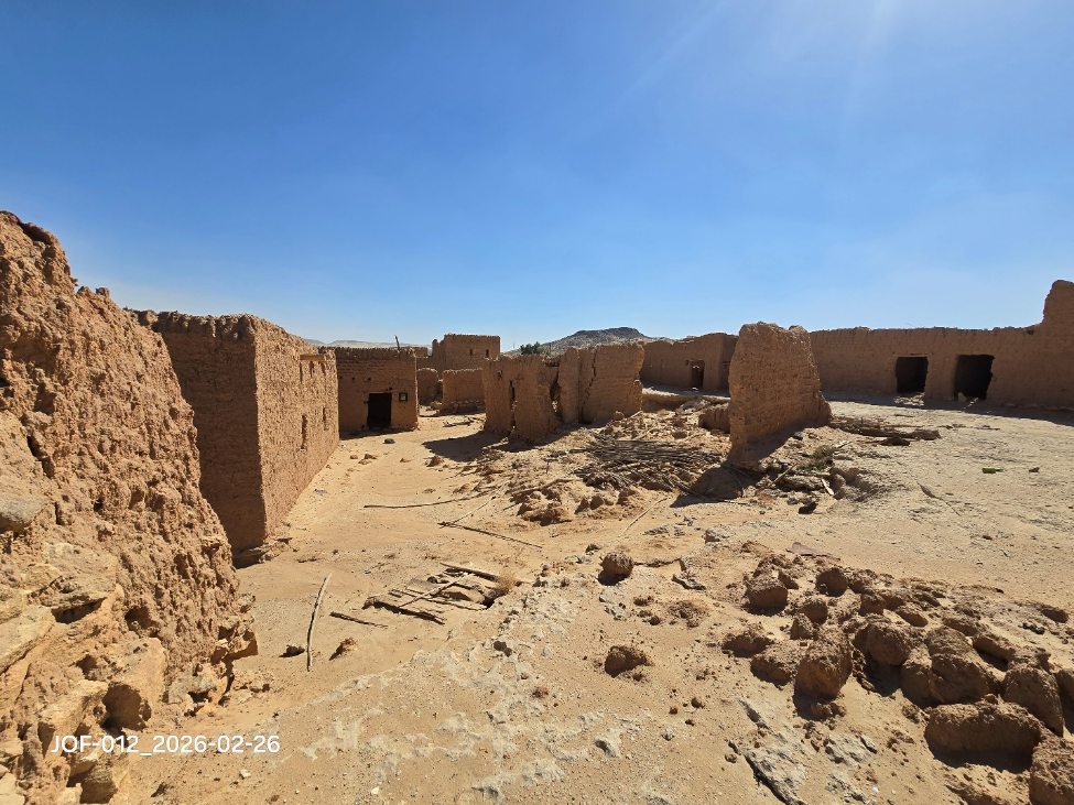تدهور الحالة العامة للموقع