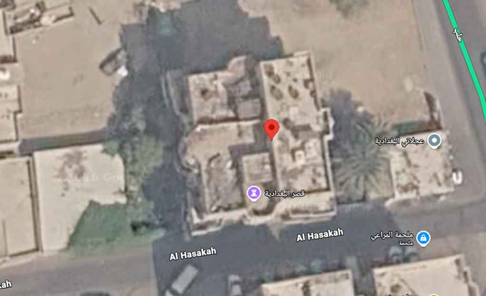 موقع المبنى على الخريطة