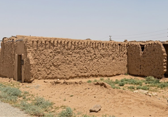 نمط العمارة التقليدية في بلدة النايفية