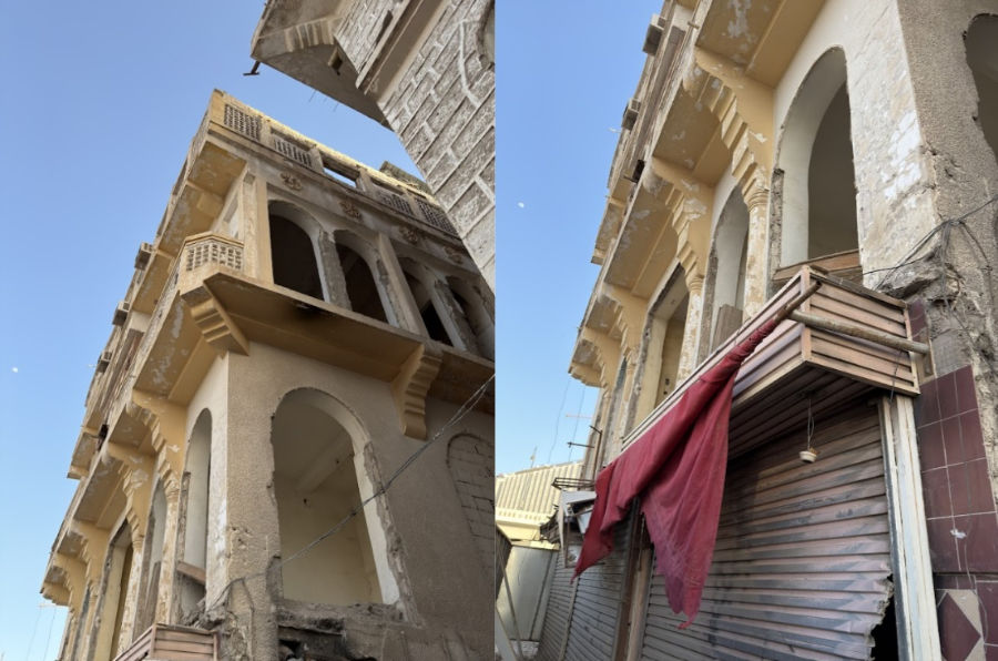 التكوين المعماري للمبنى الثاني