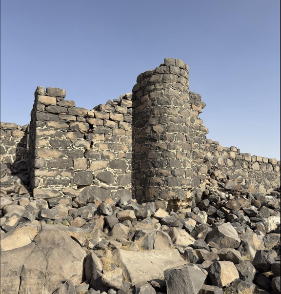 أثر عوامل الطقس على القلعة