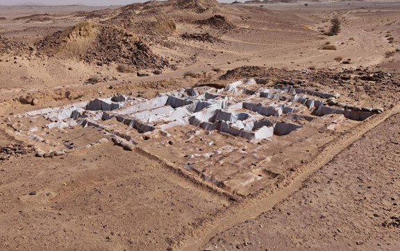 الوحدات الاستيطانية المكتشفة ضمن أعمال التنقيب