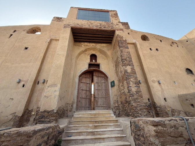 المدخل الرئيسي للقلعة الدوسرية