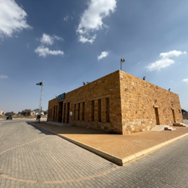 مبنى مركز زوار جرش