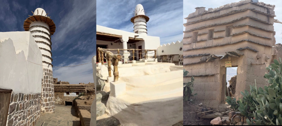 مسجد ومستوصف القرية