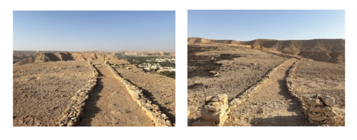 مجموعة صور توضح نهاية الدرب