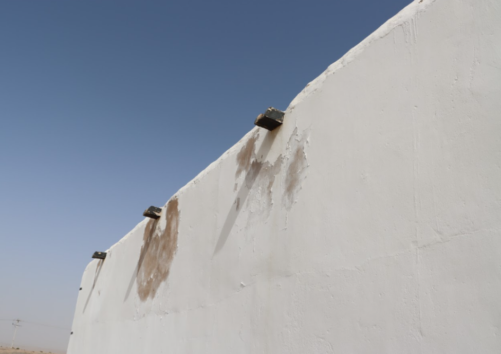 نظام تصريف الأمطار بالموقع