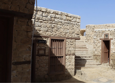 المستودع الموجود داخل القلعة