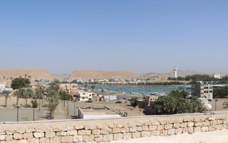 الإطلالة الواسعة للقلعة