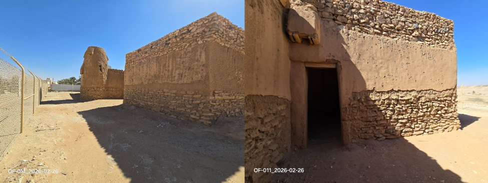 تفاصيل الجدران الحجرية