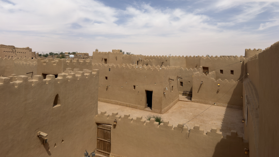 الوحدات السكنية الموجودة بالقصر