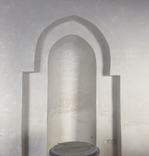 محراب المسجد من الداخل