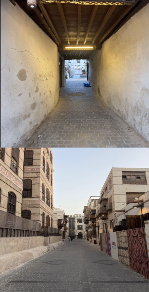 المنطقة المحيطة بالموقع