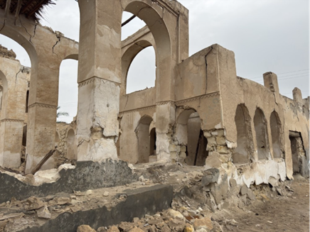 التكوين المعماري للموقع