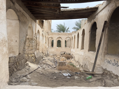 المخلفات الموجودة في الموقع