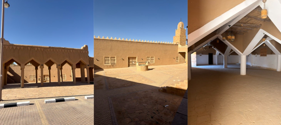 التكوين المعماري للموقع