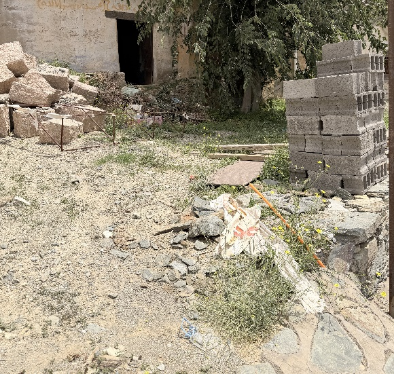 انتشار النفايات بالقلعة