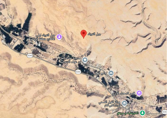 قرب جبل التوباد من مواقع الجذب السياحي