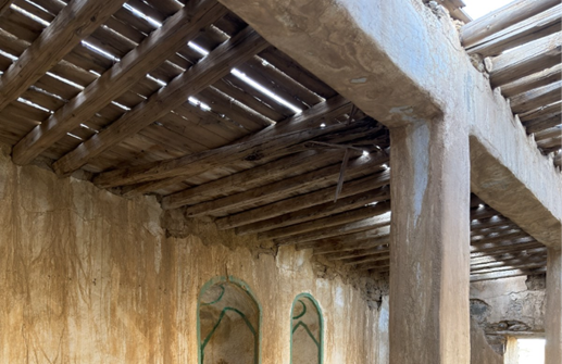 سقف المسجد التراثي