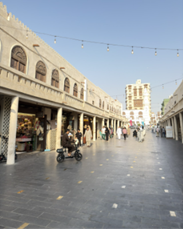 الممر التجاري الذي يمثل السوق