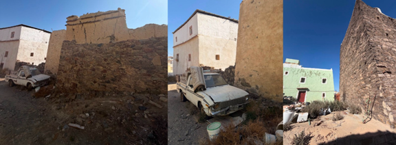 الزحف العمراني نحو موقع قلعة الحشا الأثرية