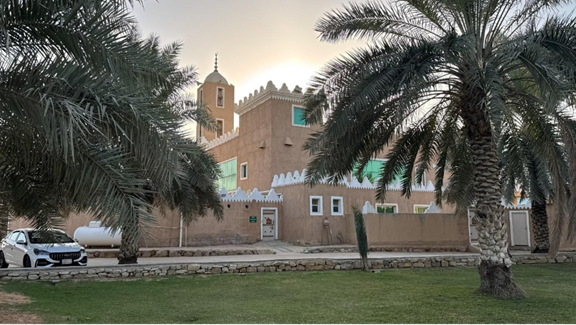 مسجد بطابع تراثي