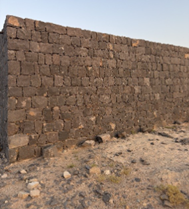 الحجارة البركانية المستخدمة بالبناء