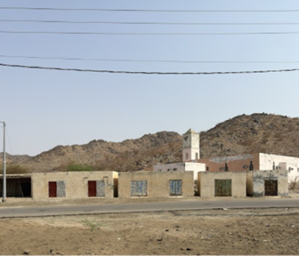 النمط العمراني العام في سوق جدم التراثي