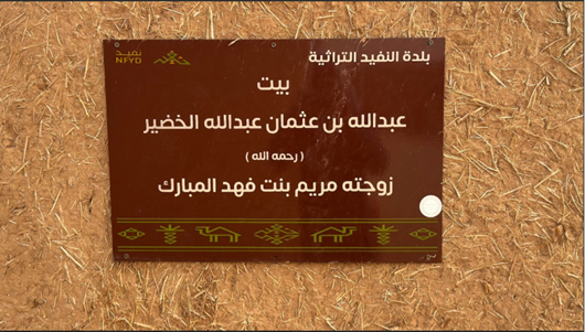 اللافتات التعريفية