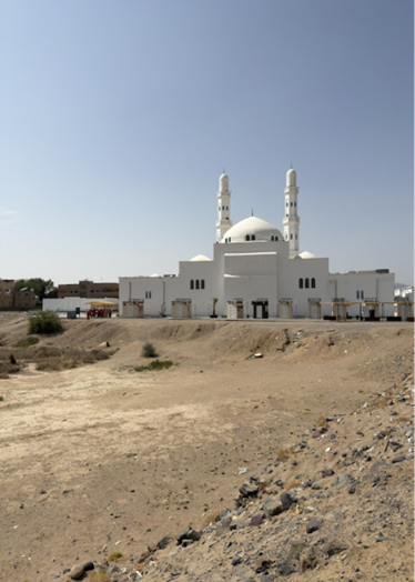 مسجد العريش بموقع غزوة بدر