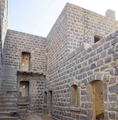 الطابق الثاني في القلعة
