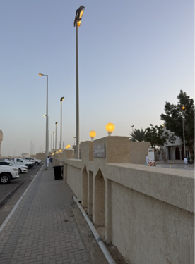 السور المحيط بالموقع