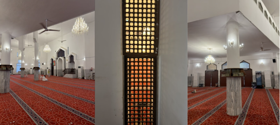 التكوين المعماري للموقع
