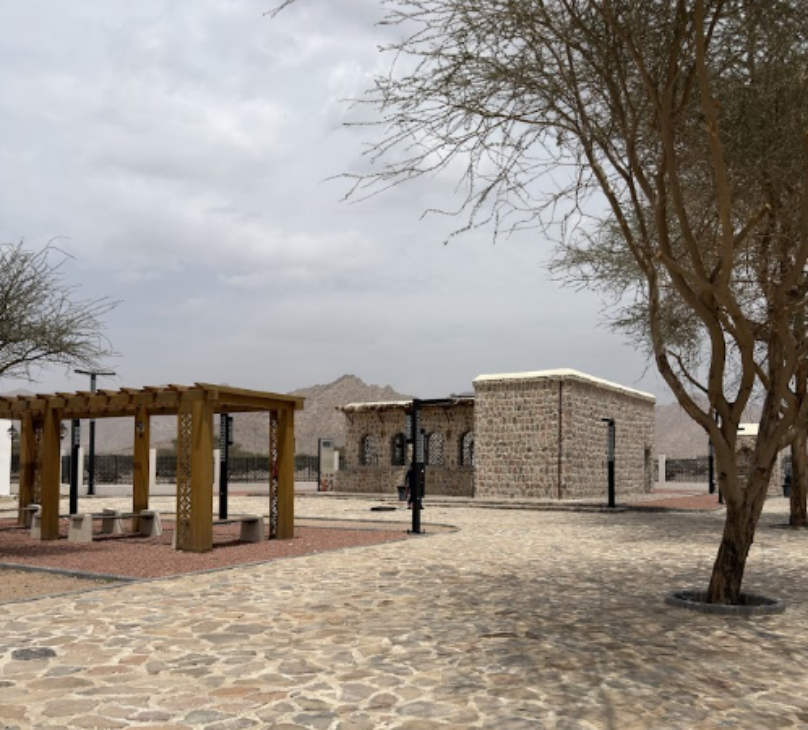المرافق الخدمية الموزعة بين المباني