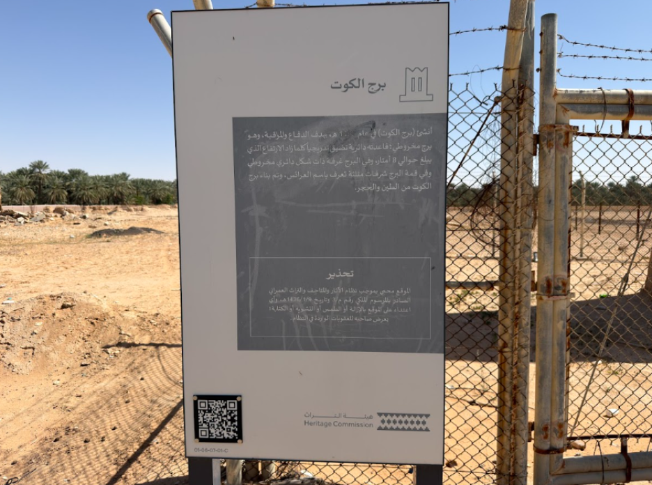 اللافتة التعريفية
