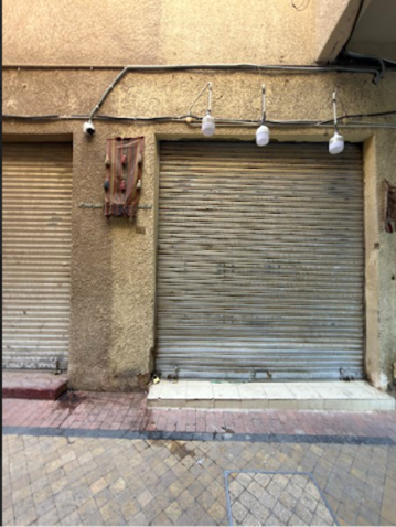  إحدى الكاميرات الأمنية في السوق.  