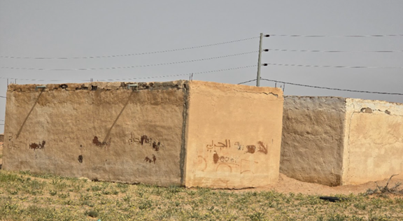 الكتابة على الجدران
