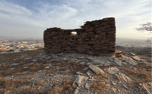المبنى الرئيسي لقلعة المقيصرة الصغرى