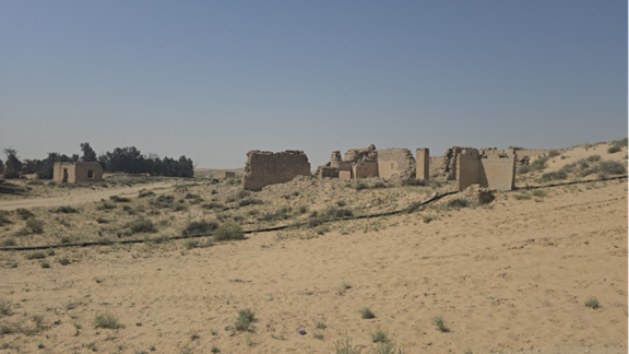 خطوط المياه داخل الموقع