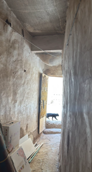 الممر الخارجي لبيت العويس التراثي