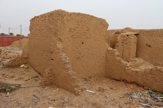 طبيعة المباني المتواجدة في الموقع