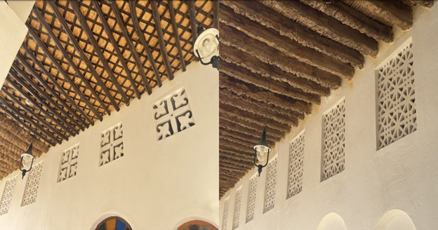 المواد المستخدمة في بناء الأسقف في الموقع