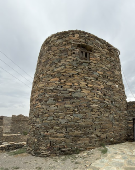 برج أسطواني لأغراض الدفاع