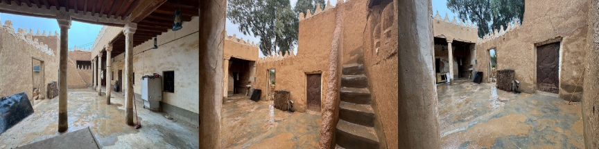التكوين المعماري للموقع