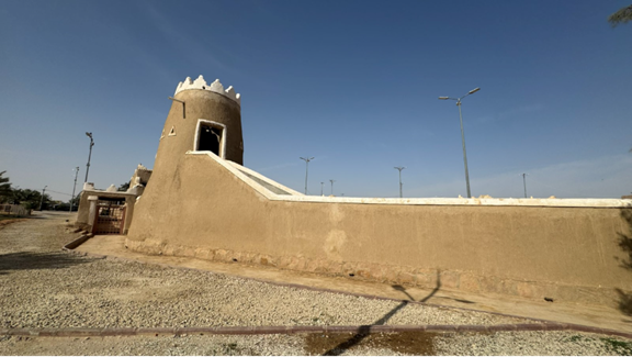السور الجنوبي في قرية المذنب