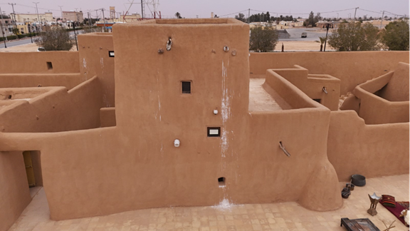 آثار الطلاء على بعض الواجهات