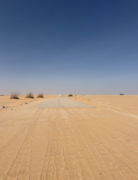 الطرق غير المعبدة (الصحراوية) المؤدية للفاو