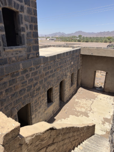 الغرف السفلية في قلعة محطة البوير