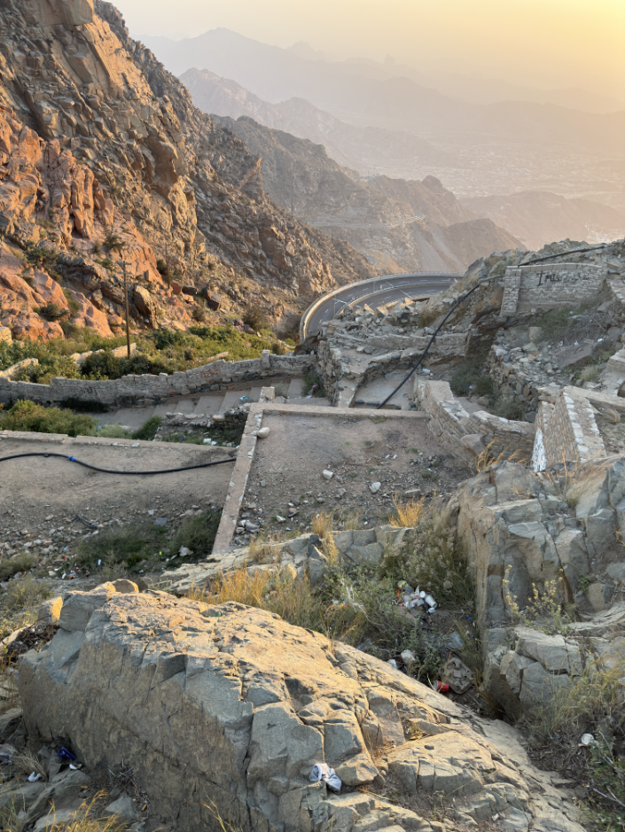 الإطلالة الواسعة للموقع